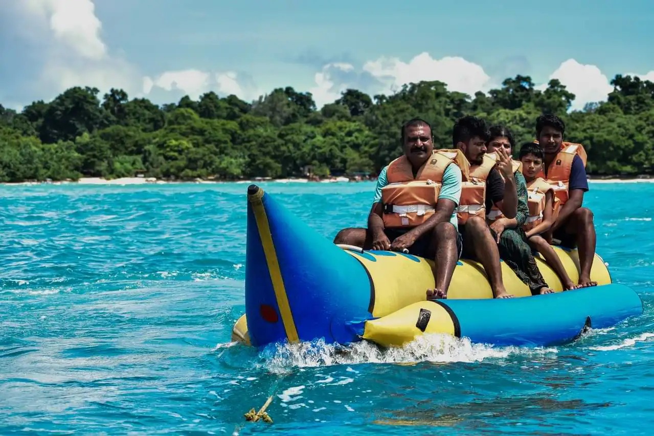 Banana-ride-at-andaman-islands
