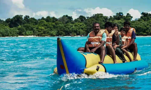 Banana-ride-at-andaman-islands